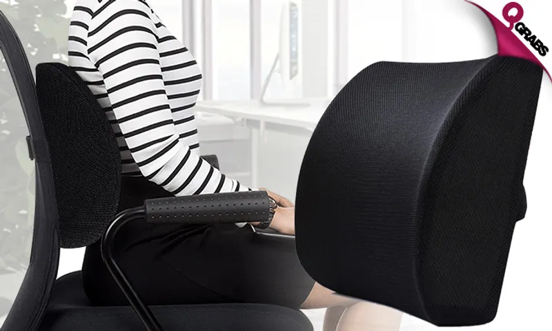 Back Support Memory Foam Cushion!